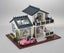 ** Cute Room - Provence Lavender DIY 3D Wooden Miniature Villa Dollhouse Kit ** Carousel 5