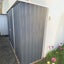2.55m x 0.89m Garden Sheds Grey Carousel 7