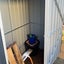 2.55m x 0.89m Garden Sheds Grey Carousel 8
