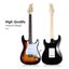 39 Inch Full Size Electric Guitar w/ 25W Rock Amplifier Carousel 5
