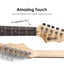 39 Inch Full Size Electric Guitar w/ 25W Rock Amplifier Carousel 10