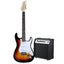 39 Inch Full Size Electric Guitar w/ 25W Rock Amplifier Carousel 15