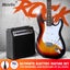 39 Inch Full Size Electric Guitar w/ 25W Rock Amplifier Carousel 16