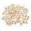 100Pcs Scrabble Letters - Wooden Tiles Art Game Alphabet Learning Words Craft Carousel 3
