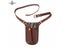Leather Adjustable Tool Pouch For Gardener Florist Carpenter 4 Pockets Carousel 1