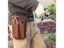 Leather Adjustable Tool Pouch For Gardener Florist Carpenter 4 Pockets Carousel 5