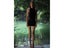 Mesh Patchwork Mini Dress Pearl Tassel Sexy Backless Party Outfit Carousel 3