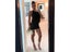 Mesh Patchwork Mini Dress Pearl Tassel Sexy Backless Party Outfit Carousel 5