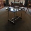Art Deco Chrome & Black Vitrolite Side Table. Beautifully Preserved.Showpiece. Carousel 9