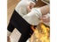 Women Winter Thermal Lamb Wool Leggings High Waist Thick Carousel 2
