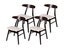 Wooden Dining Chair Set of 4 Carousel 3