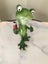HAPPY FROG STATUE < DRINKS ANYONE > ( $$1/00 RES) Brand NEW Great Gift Carousel 8