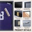 Jersey Shadow Box Frame Sports Memorabilia Display Case Wall Mounting Carousel 10