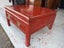 A Vintage Chinese Red Lacquer Square Coffee Table with 2 Drawers Carousel 13