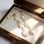 18K Gold Plated Baroqu Pearl Drop Earrings for the Confident Woman EBZ10JX-9 Carousel 1