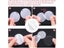 50pcs Clear Acrylic Discs For Keychain Pendant DIY Carousel 5