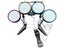 PS2/PS3 Rock Band Drum Kit + Pedal + Sticks + Game! Carousel 2