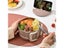 304 Stainless Steel Drainable Heatable Microwaveable Lunch Box Carousel 3