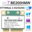 Mini PCI-E WiFi 7 Card 8774Mbps 2.4G/5G/6Ghz For Laptop Carousel 2