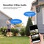 DESAFIONA Outdoor Waterproof Wireless WiFi HD Triple Security Camera Carousel 6
