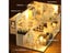 Diy Wooden Doll House Assembly Model Kit For Gifts And Decor Carousel 3