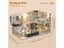 Diy Wooden Doll House Assembly Model Kit For Gifts And Decor Carousel 4