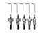 5pcs 16-30mm Hole Saw Kit For Metal Wood Plastic Carousel 4