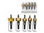 5pcs 16-30mm Hole Saw Kit For Metal Wood Plastic Carousel 6