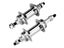 36 Holes Steel Disc Brake Mountain Bike Hub Front/Rear Carousel 1