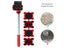 Furniture Lifting Moving Tool Set With 4 Sliders Rollers Carousel 3
