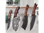 Butcher Boning Knife Wooden Handle Stainless Steel Utility Carousel 2