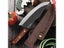 Butcher Boning Knife Wooden Handle Stainless Steel Utility Carousel 5