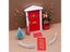 Miniature Wooden Elf Door For Dollhouse And Garden Scenes Carousel 7