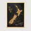 Moana Road - New Zealand Cork Map (A2) Carousel 1