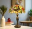 Tiffany Table Lamp (with 16" large 40cm lamp shade) Carousel 5