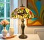 Tiffany Table Lamp (with 16" large 40cm lamp shade) Carousel 4