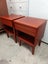 Rare Pair of Mid Century Mahogany Bedsides Carousel 6
