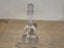 Vintage " Bayel Crystallin" (France) Frosted Owl Crystal Glass Bell Carousel 1