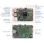 Single Board Computer Radxa ROCK 5C RK3588S2 Lite RK3582 Carousel 5