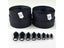 2-10M 3# 5# 8# 10# Black Waterproof Invisible Nylon Zippers For Jacket Bag Carousel 7
