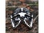 3D Women Body Shape Gothic Punk Stainless Steel Rings Carousel 3