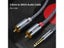 3.5mm Jack To 2 RCA Y Connector Aux Cable For TV PC Speakers Carousel 3