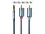 3.5mm Jack To 2 RCA Y Connector Aux Cable For TV PC Speakers Carousel 4