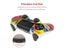 PS4 Controller Silicone Case With 2 Thumbstick Grips Caps Carousel 5