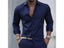 Men's White Casual Stretch Long Sleeve Shirt Carousel 3