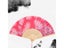 Folding Fan For Weddings Travel Party Plastic Cloth Fabric Carousel 1