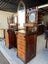 A Quality Late 19th Century N.Z. Solid Kauri Dressing Stand or Hall Stand Carousel 5