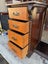 A Quality Late 19th Century N.Z. Solid Kauri Dressing Stand or Hall Stand Carousel 15