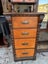 A Quality Late 19th Century N.Z. Solid Kauri Dressing Stand or Hall Stand Carousel 16