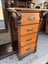 A Quality Late 19th Century N.Z. Solid Kauri Dressing Stand or Hall Stand Carousel 18
